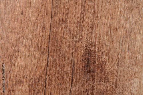 Background for text or graphics of a natural brown wooden board