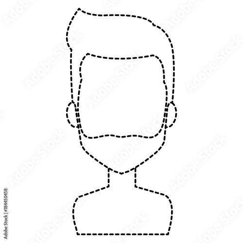 young man shirtless avatar character