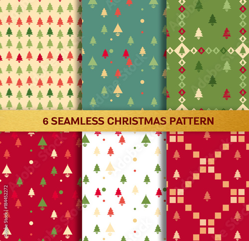 Christmas seamless pattern 
