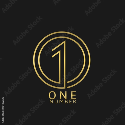 First place label