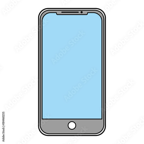 mobile device application technology gadget vector illustration