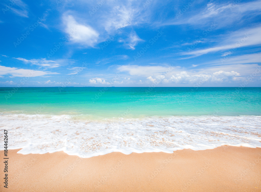 beach and tropical sea