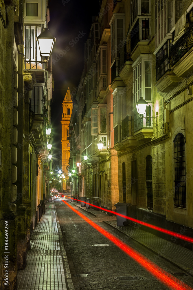 Views of Cadiz, beautiful city in southern Spain