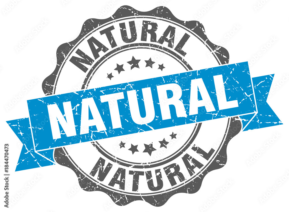 Fototapeta premium natural stamp. sign. seal