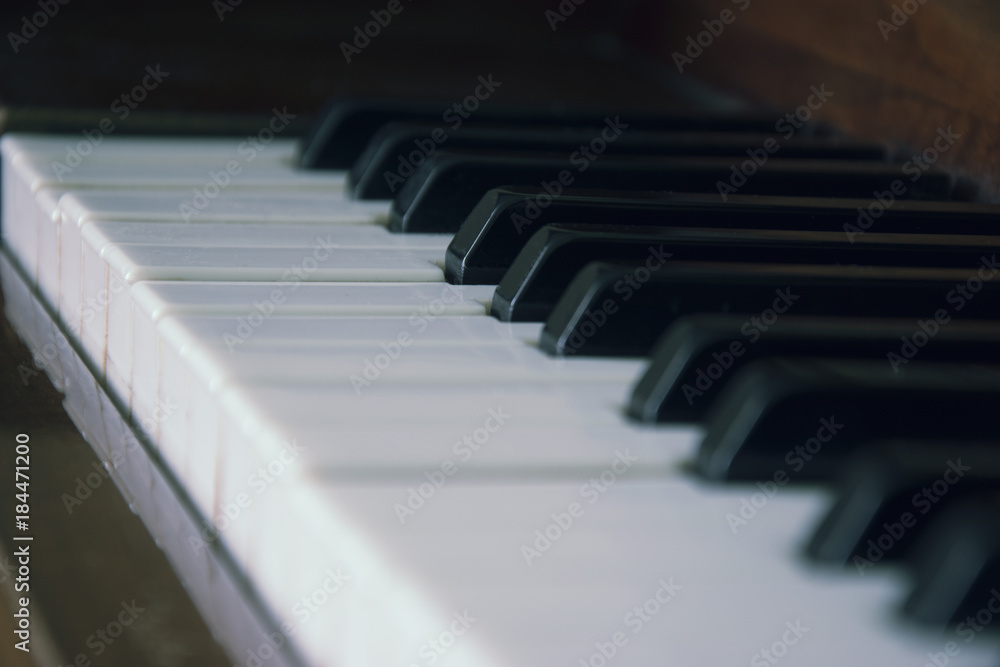 Classic, Musical Instrument - piano, beautiful macro Classic, Musical Instrument - piano, beautiful macro
