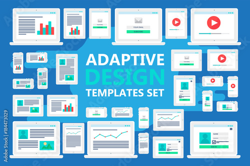 Adaptive Web Templates