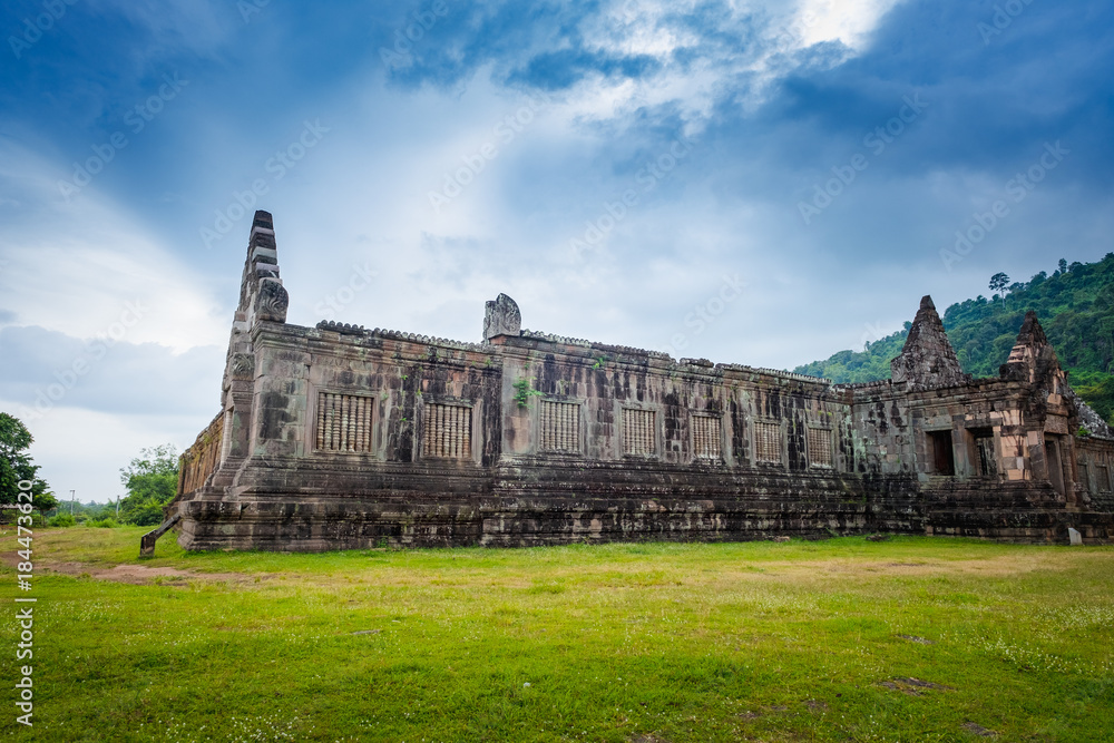 Nov 1, 2017 - Wat Phu castle in Champasak Pakse, Lao