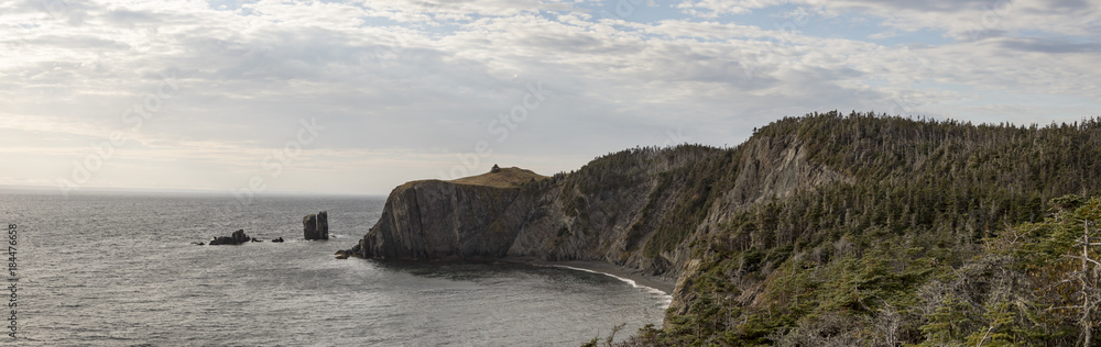 Coastline of Skerwink Trail, Trinity, Newfoundland, Canada Coastline of Skerwink Trail, Trinity, Newfoundland, Canada
