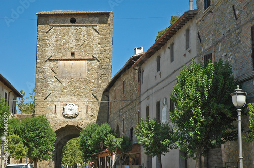 Bevagna, Umbria - porta del villaggio photo