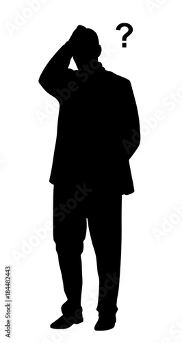 Businessman having problems