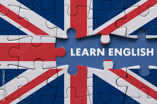 Obraz na plátně Learn English - Education Concept