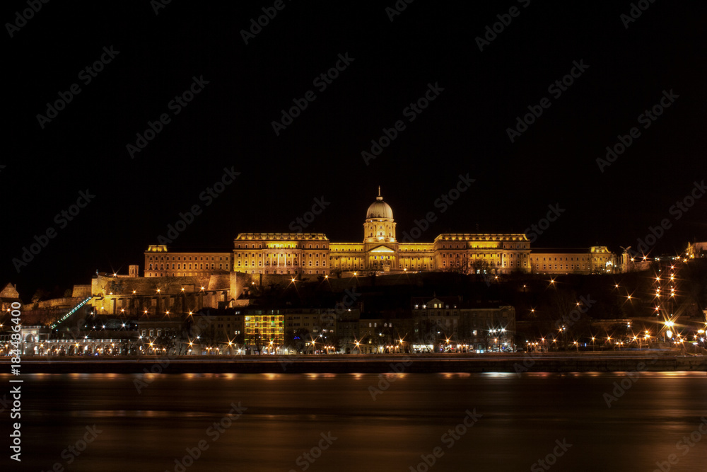 Burgpalast in Budapest, Ungarn