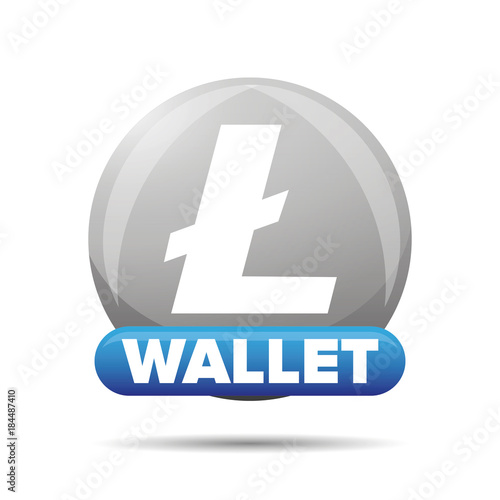 Litecoin wallet button sign