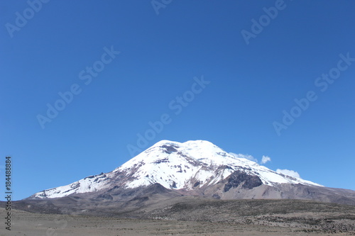 Chimborazo volcano mountain Riobamba Ecuador