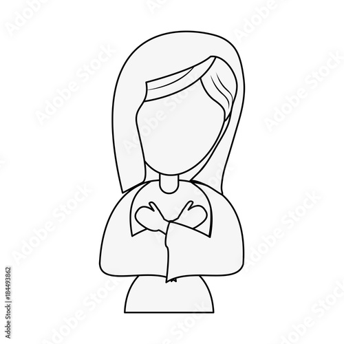 Virgin mary cartoon