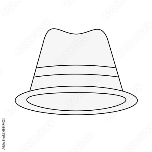 Vintage hat symbol