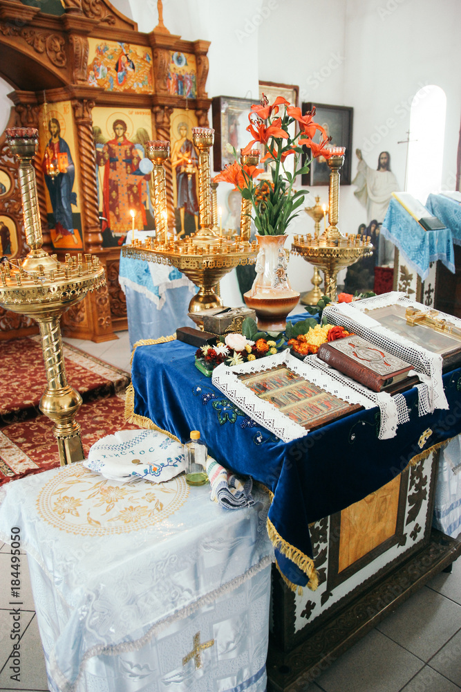 Fototapeta premium The Altar in the Church