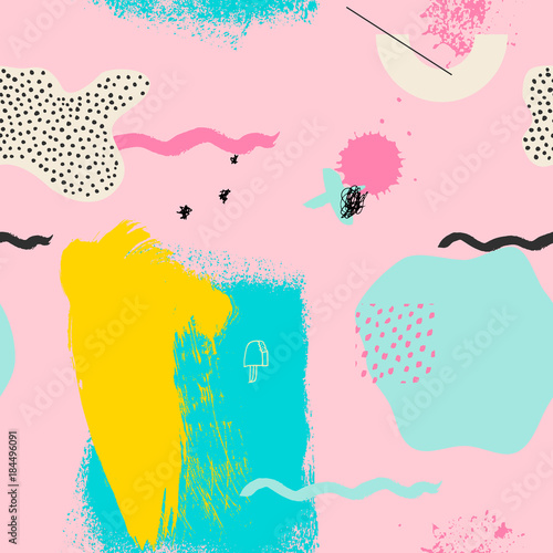 Geometric funky seamless