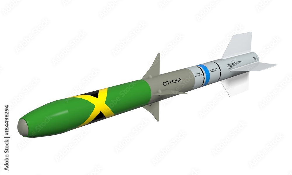 Rocket on a white background.
Rocket on a white background.