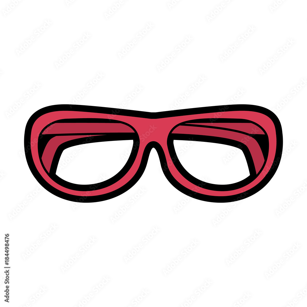 sunglasses beach accessory fashion icon vector illustration sunglasses beach accessory fashion icon vector illustration