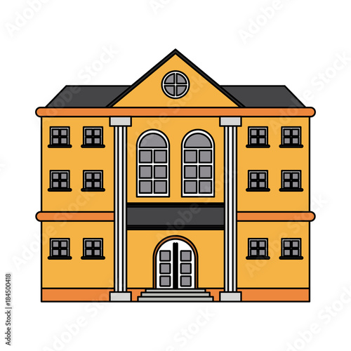 mansion with columns