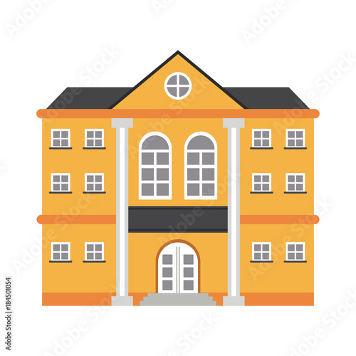 mansion with columns