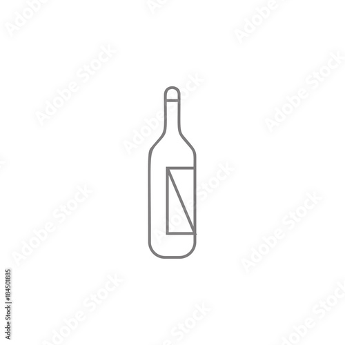 bottle line icon. Web element. Premium quality graphic design. Signs symbols collection, simple icon for websites, web design, mobile app, info graphics