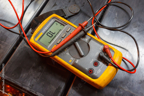 Yellow Electrical Multi meter