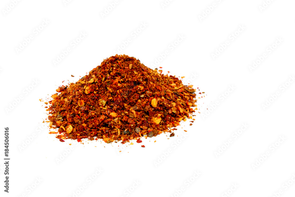 Cayenne pepper isolated on a white background. Cayenne pepper isolated on a white background.