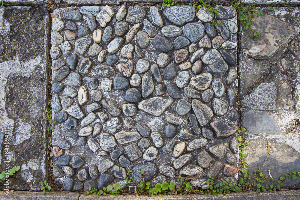 Small stone wall