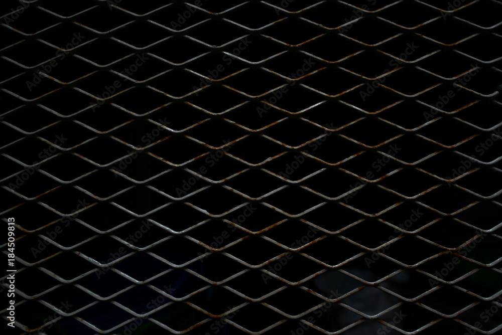 Dark Metal square Pattern or background. Dark Metal square Pattern or background.