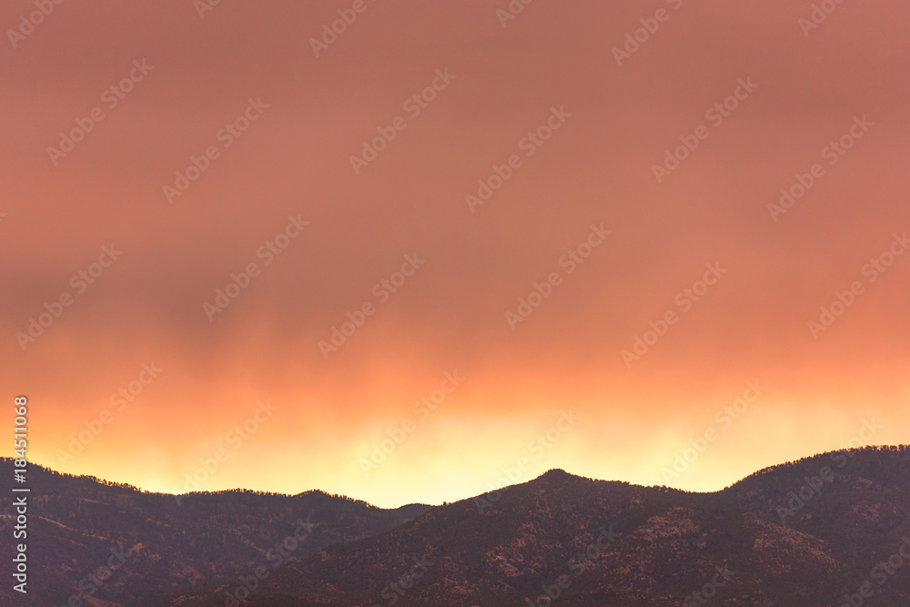 Fototapeta premium Santa Fe Sunrise