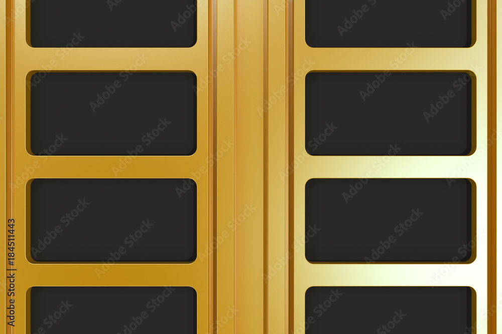 Black and yellow architectural elements Black and yellow architectural elements