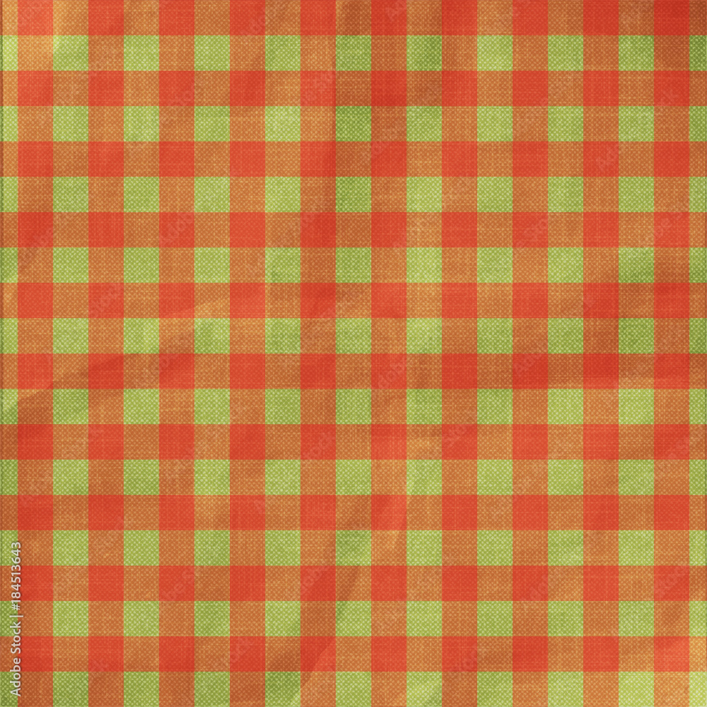 Coarse Red Checkered Plaid Fabric Pattern Texture Coarse Red Checkered Plaid Fabric Pattern Texture