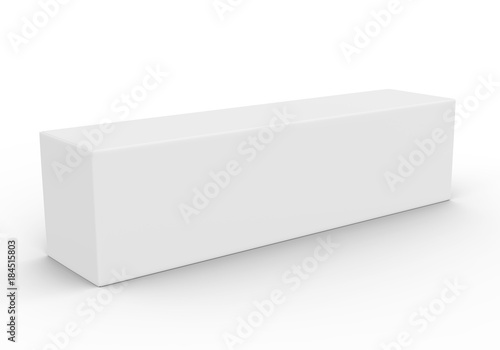 Paper box mockup