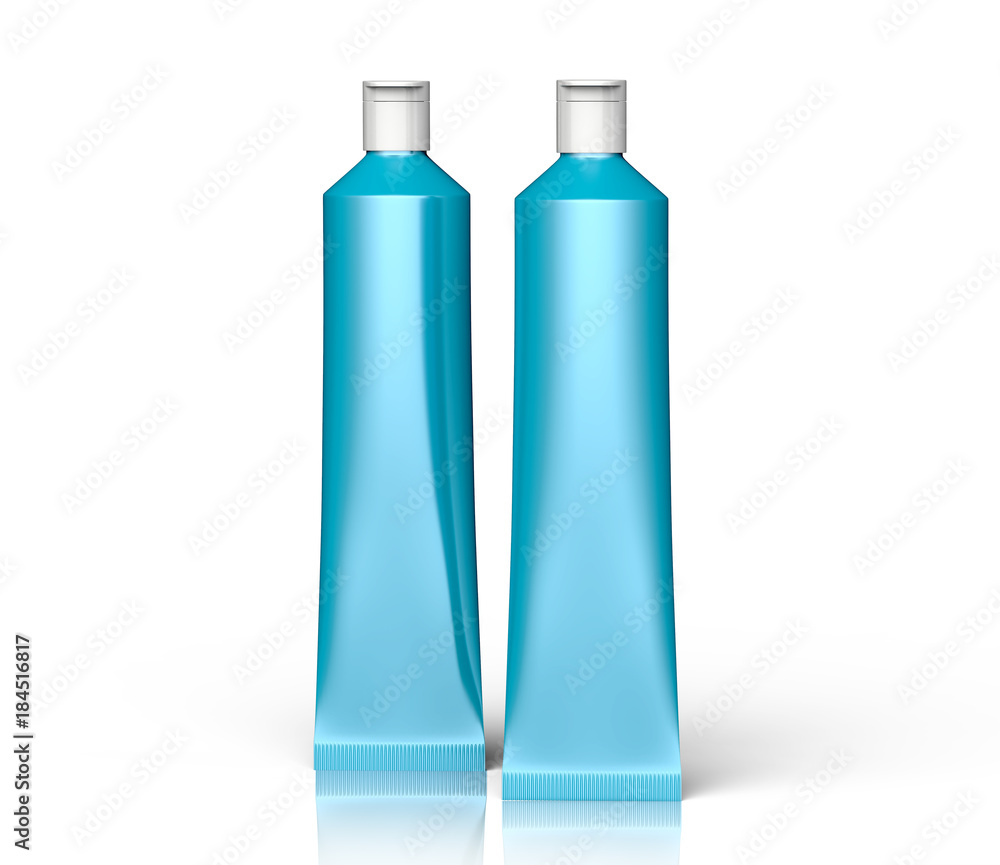 Toothpaste blank mockup Toothpaste blank mockup