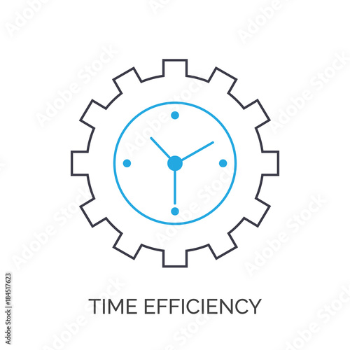 Time efficiency icon