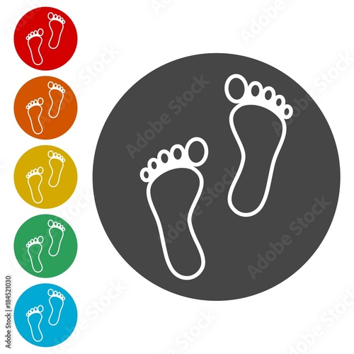 Two footprint 
