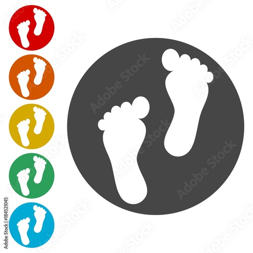 Two footprint 