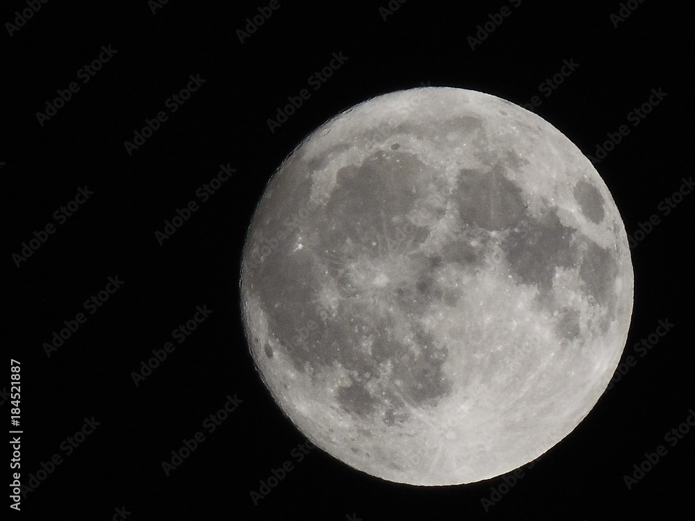 Fototapeta premium Listopadowy księżyc