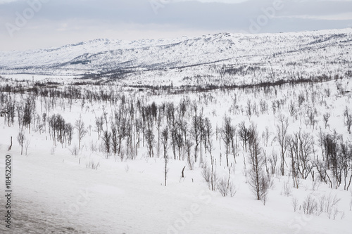Winterlandschaft in Norwegen © Alexander Erdbeer