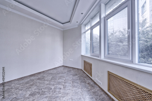 Russia,Moscow - empty interior in modern house. 