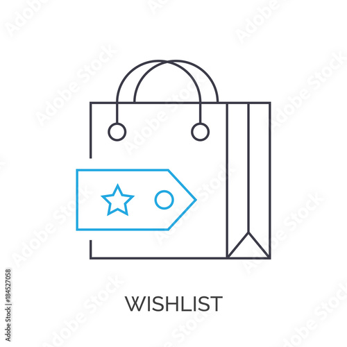 shopping wishlist icon