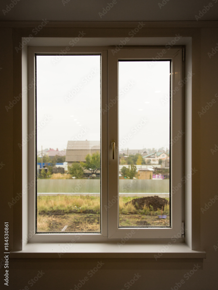 Fototapeta premium Window in the house as a background