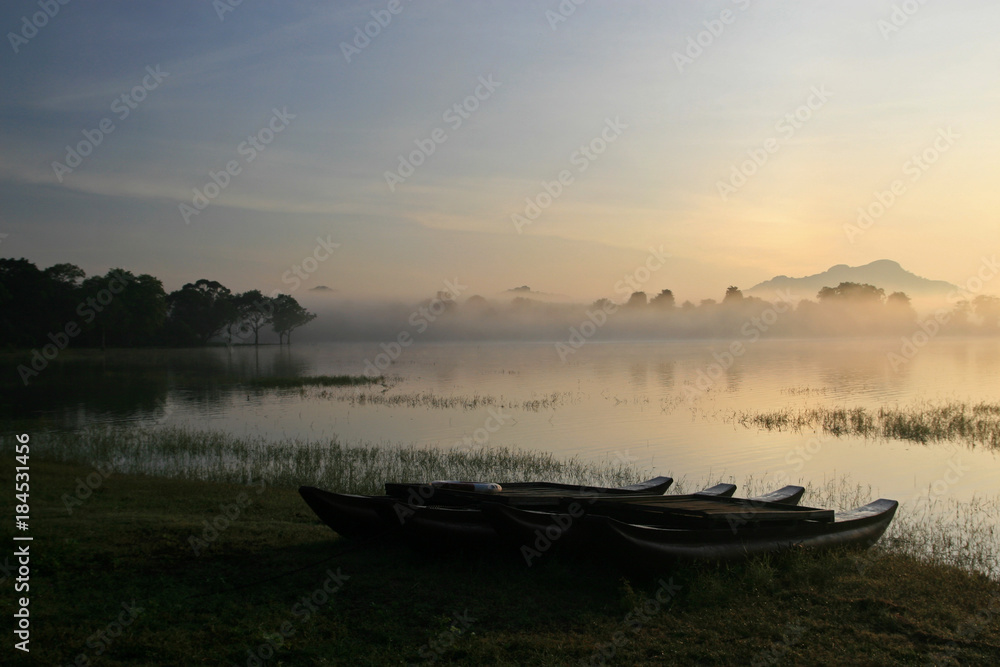 Kandamala Lake, close to Dambulla, Sri Lanka