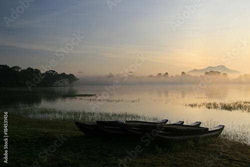 Kandamala Lake, close to Dambulla, Sri Lanka