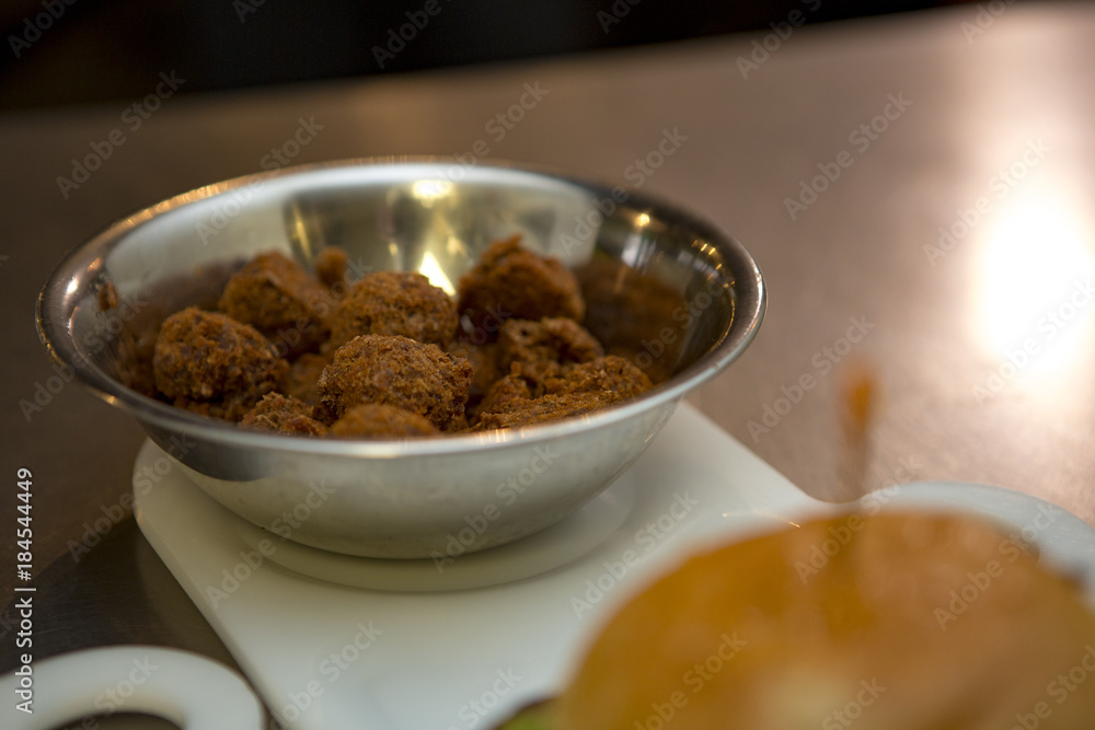 Po'Balls at Restaurant