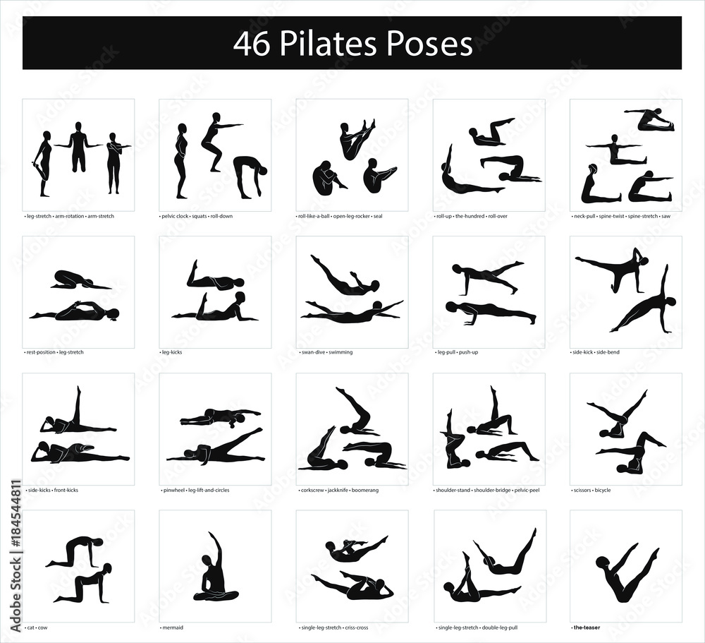 46 Pilates Poses 46 Pilates Poses