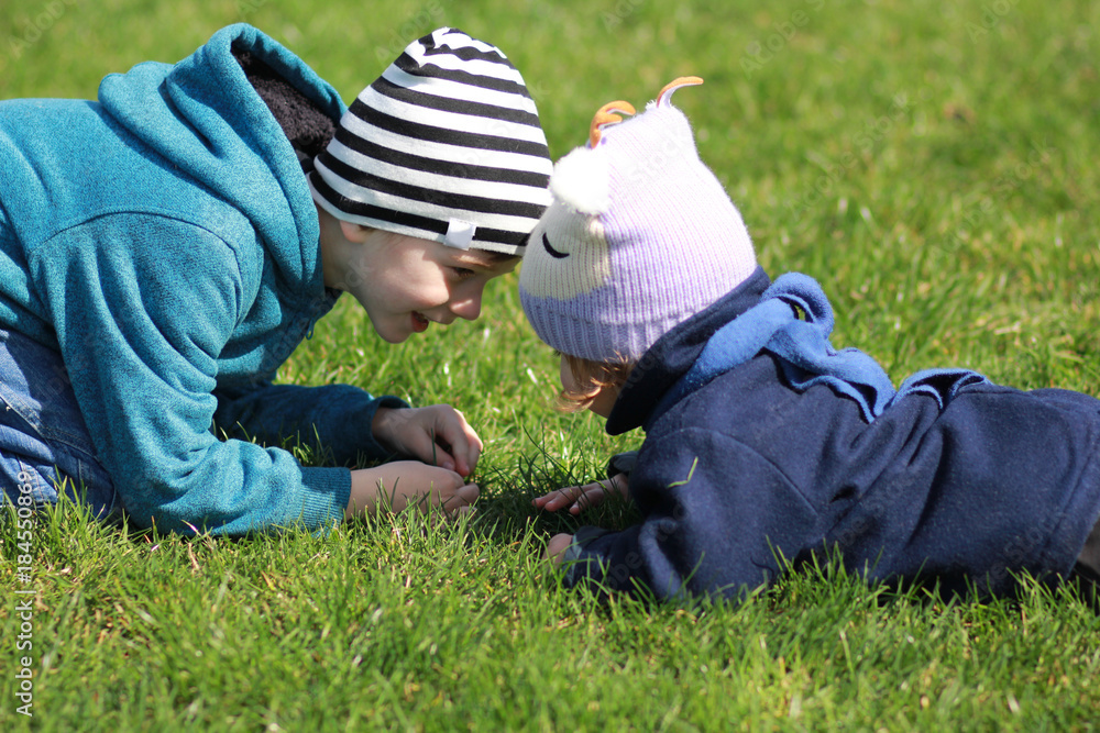 touching-girl-and-boy-having-fun