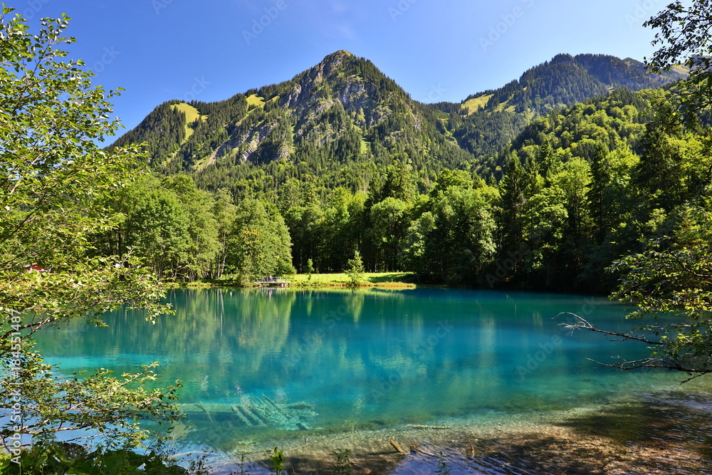 Fototapeta premium Christlessee bei Oberstdorf, Bayern